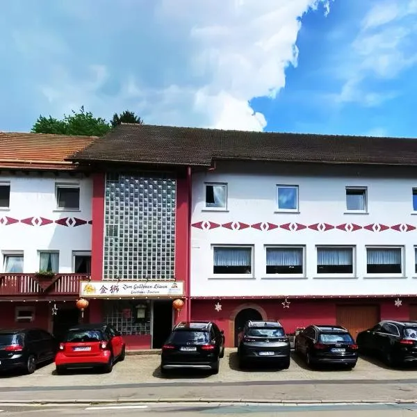 Zum Goldenen Löwen, hotel en Oberzent