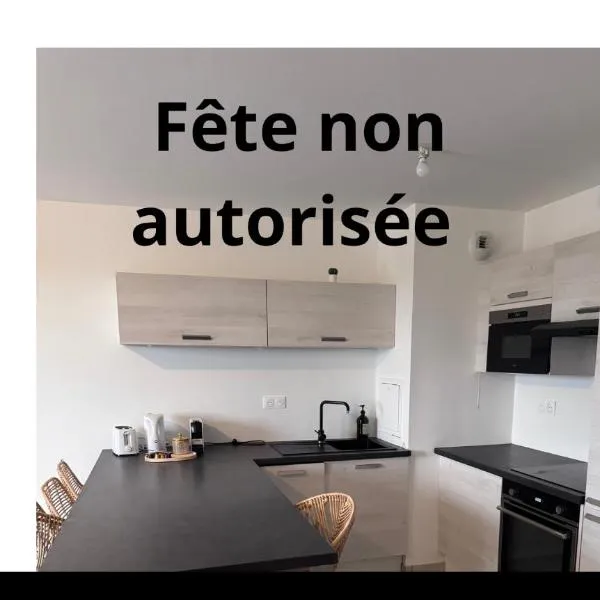 Charmant T2 avec parking privé, hôtel à Maurepas