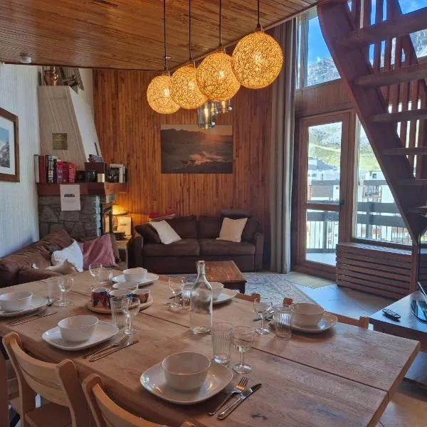 Superbe appartement 8 personnes - Skis aux pieds: Tignes şehrinde bir otel