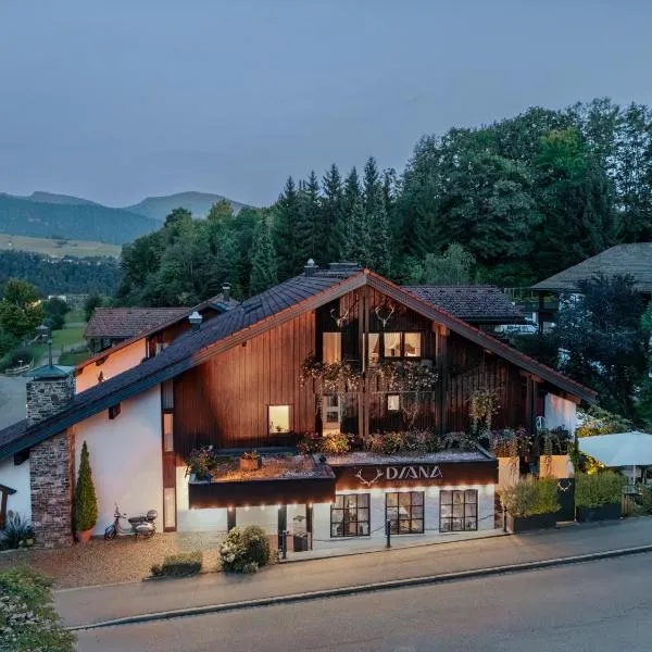 DIANA Naturpark Hotel - Partnerbetrieb von "Oberstaufen PLUS GOLF", hôtel à Oberstaufen