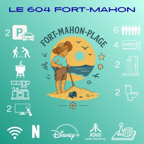 Le 604, confort et détente, hotel v destinaci Fort-Mahon-Plage