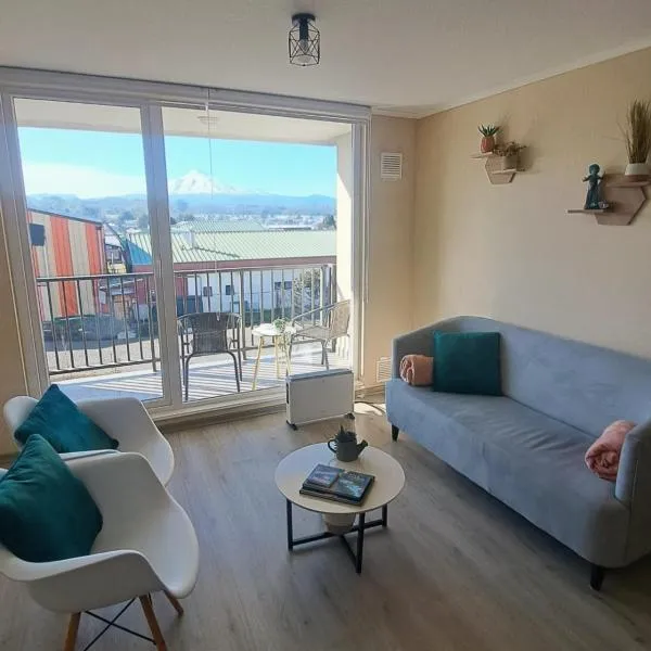 Departamento con vista al Volcán, Hotel in Villarrica