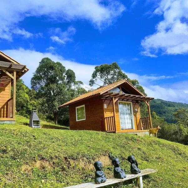 Cabanas Sitio Berebello, hôtel à Imaruí