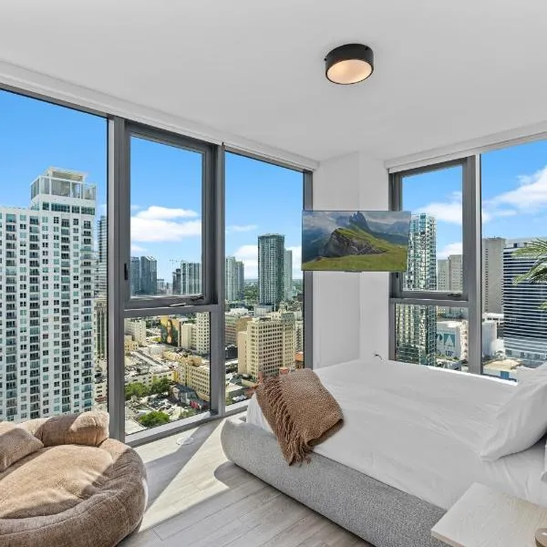 Downtown Miami Luxury Two Bed Two Bath, hotel v Miami
