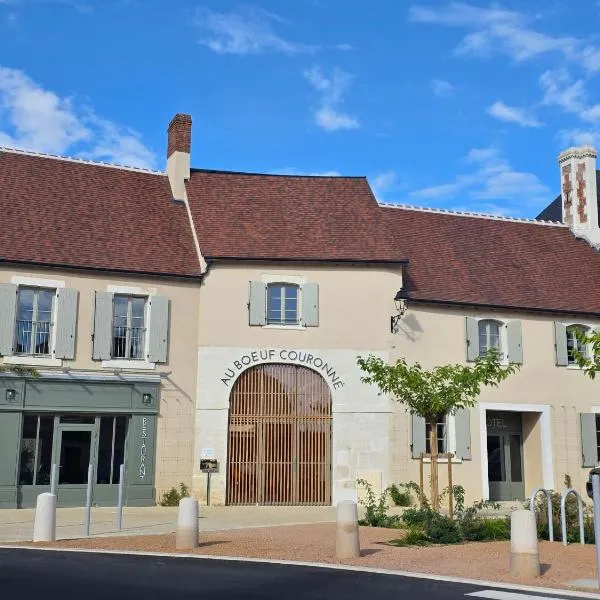 Au boeuf couronné, готель у місті Mézières-en-Brenne