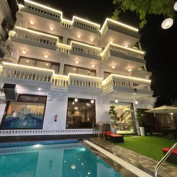 Walk 2 Taj A Boutique Abode, hotell sihtkohas Agra