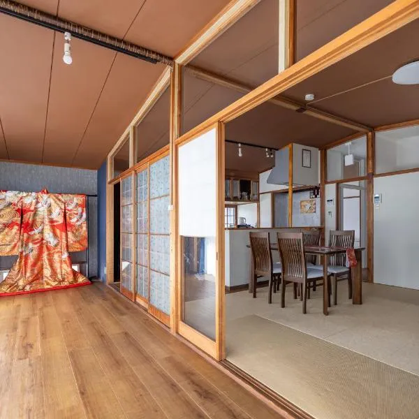 Chitose-岡山倉敷駅アクセス良好-広々古民家-最大7人-無料駐車場-庭付きBBQ-, hotel in Okayama