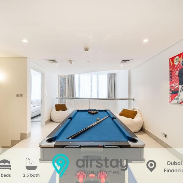 Airstay - 2BR Duplex with Billiards Lounge - DIFC - Monthly Offer Available, Dubai