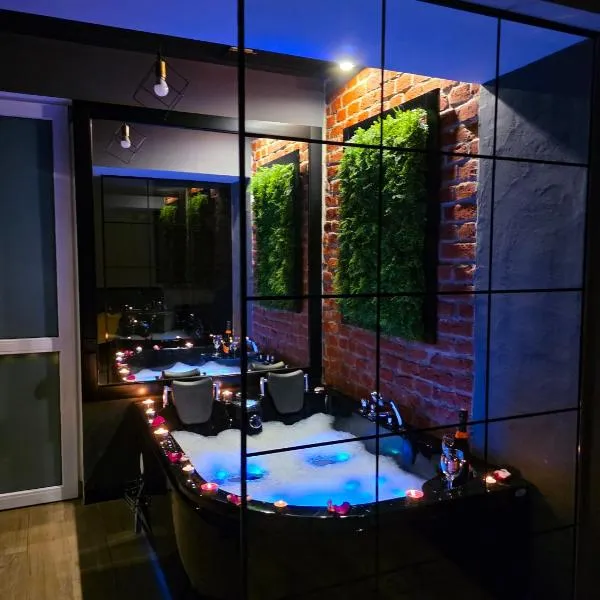 Apartament z jacuzzi w centrum Sanoka、サノクのホテル