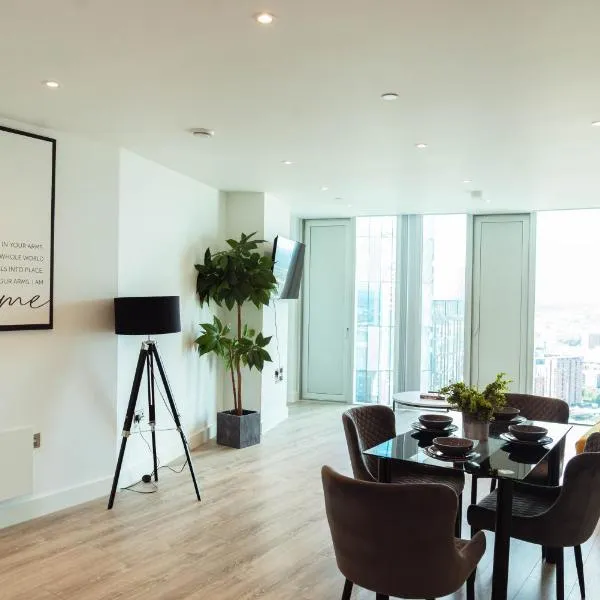 Luxury 2 Bed apartment Deansgate、マンチェスターのホテル
