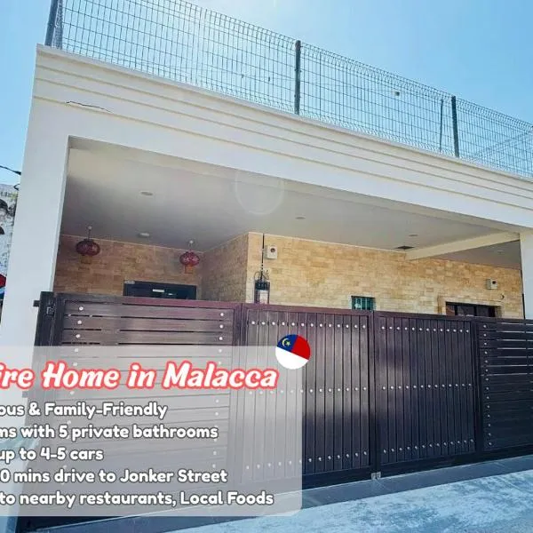Spacious Home for Families, COMFY HILL, hotel in Melaka