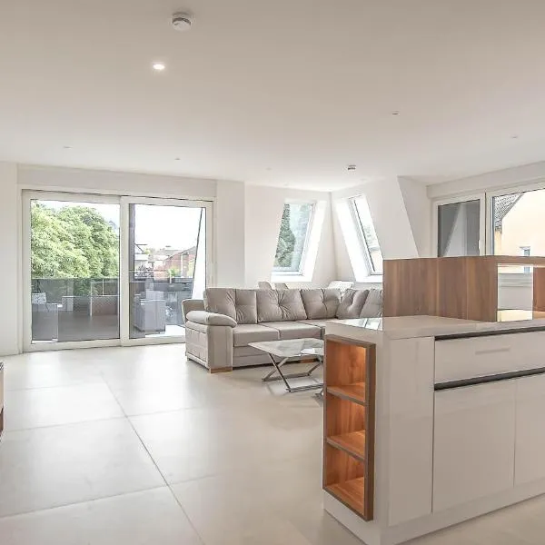 Urbanes Wohnen in der Gartenstraße - WHG 8, viešbutis mieste Liunenas