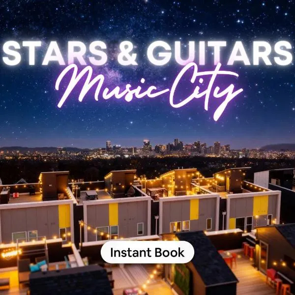 Rooftop Deck Grill Ping Pong Near Downtown Nashville、ナッシュビルのホテル