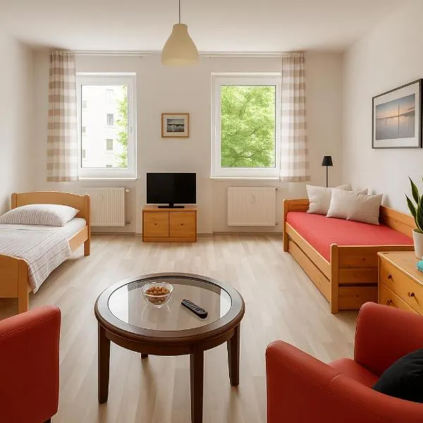 Private Room in 2 rooms flat, 15mins direct U-Bahn to Hbf, hotel v Hamburku