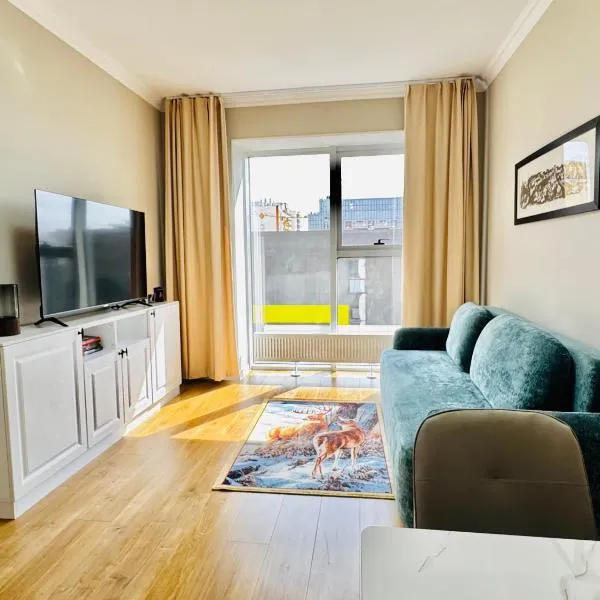 Bright and Modern 1 bedroom apartment, hotel in Ulaanbaatar