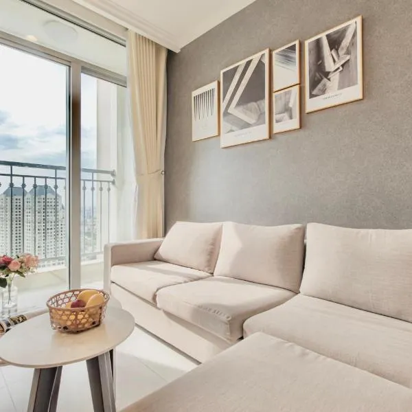 Sonesta Heaven Suites by GSH - Vinhomes Central Park, Landmark 81 & Saigon Downtown, hotel in Ho Chi Minh City