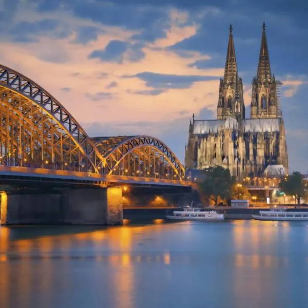 Zentrales Apartment nähe Dom 5 Haltestellen bis Kölnmesse, hotel in Cologne