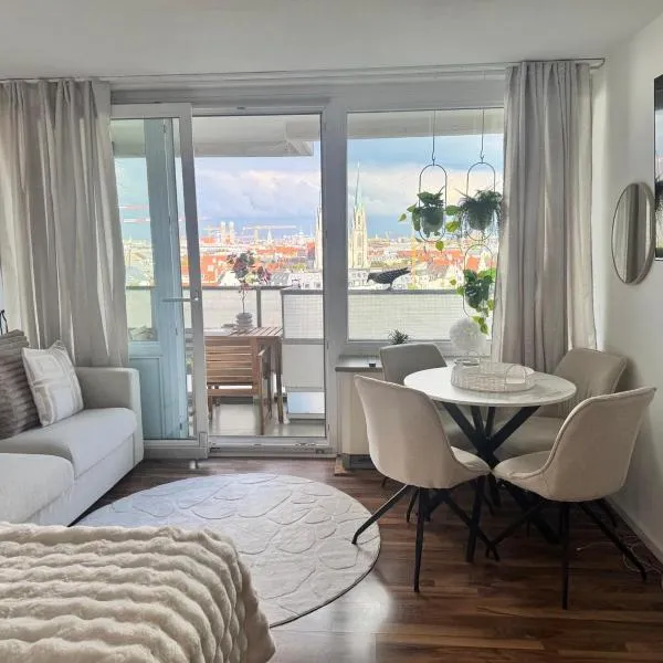 Skyline & Tollwood Apartment, hotel em Munique