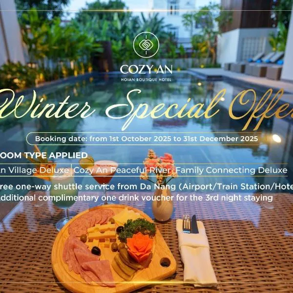 Cozy An Boutique Hotel Hoian, hotel in Hoi An