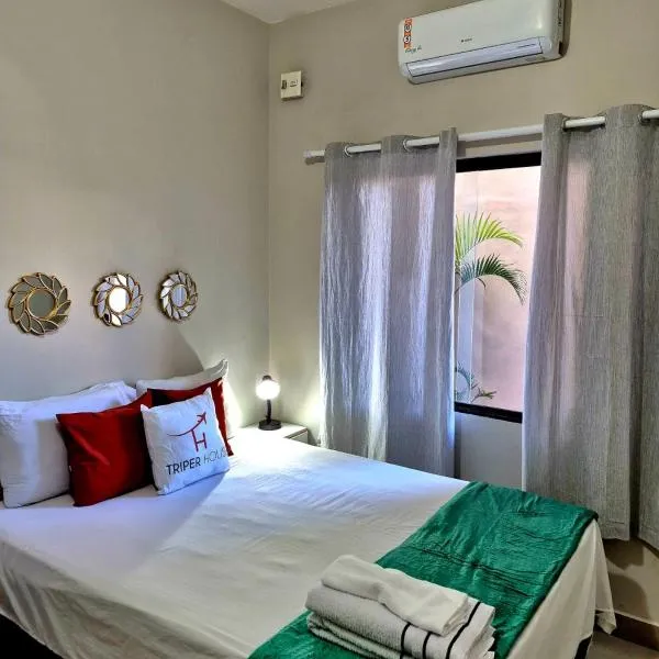 Apartment with outdoor area, cozy, hotel in Campos dos Goytacazes