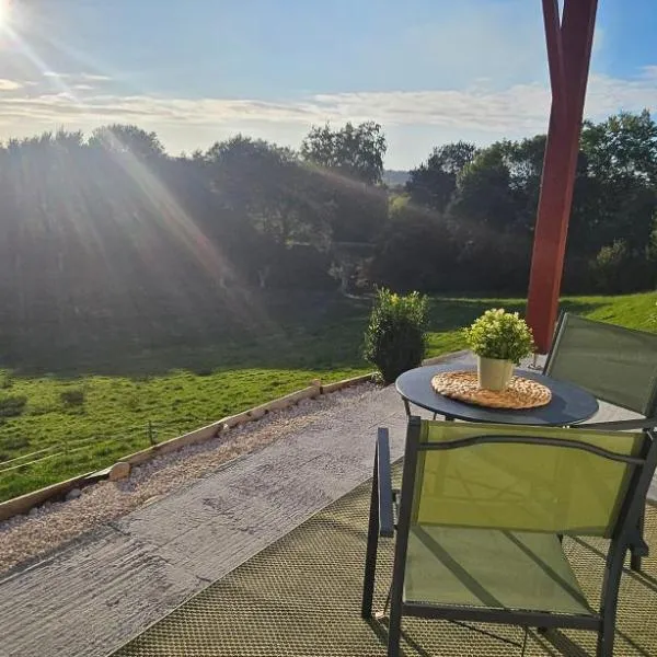 Chambre avec vue, hotel en Villefranque