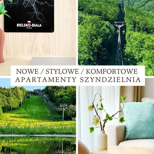 APARTAMENTY SZYNDZIELNIA 2 POKOJE & BALKON & PARKING & ROWEROWNIA WORKATION Home OFFICE - NOWA NAJLEPSZA BAZA WYPADOWA W BESKIDY, hotel en Bielsko-Biała