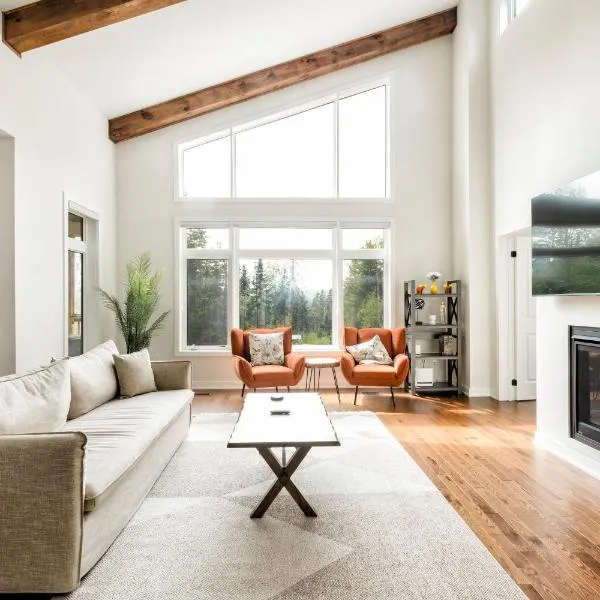 Birch n Blanket BBQ Fire Pit Pingpong BigConnect4, hotel v destinaci Dwight