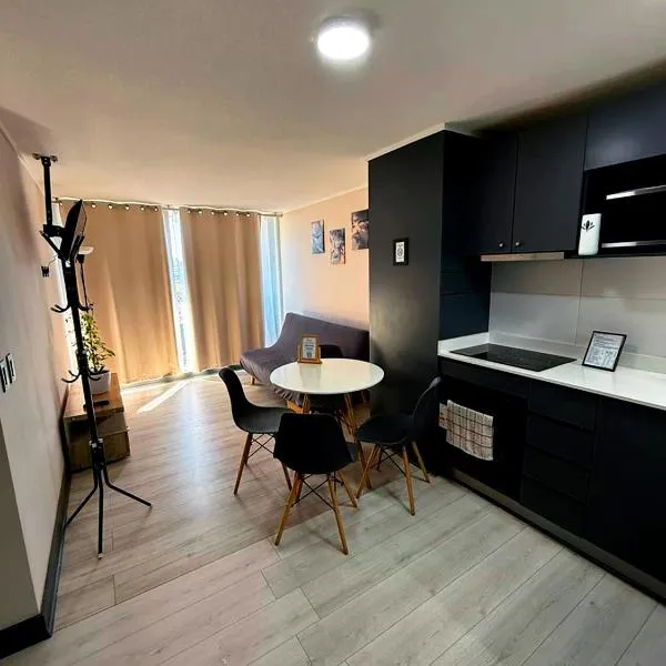Moderno y Comodo Departamento en Ñuñoa 2D1B Piso 6, hotel in Santiago