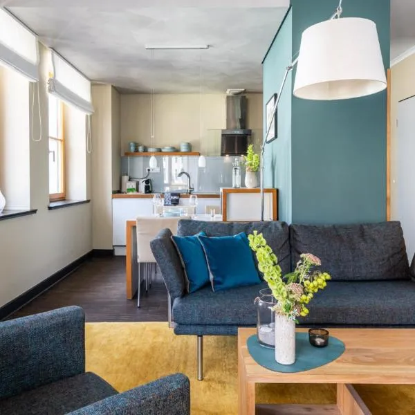 THE GREEN Rostock Apartment Hotel,位于罗斯托克的酒店