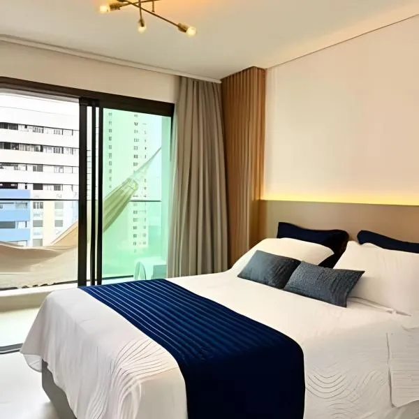 Studio a 500 m da Av Beira Mar BC Meireles, hotel en Fortaleza