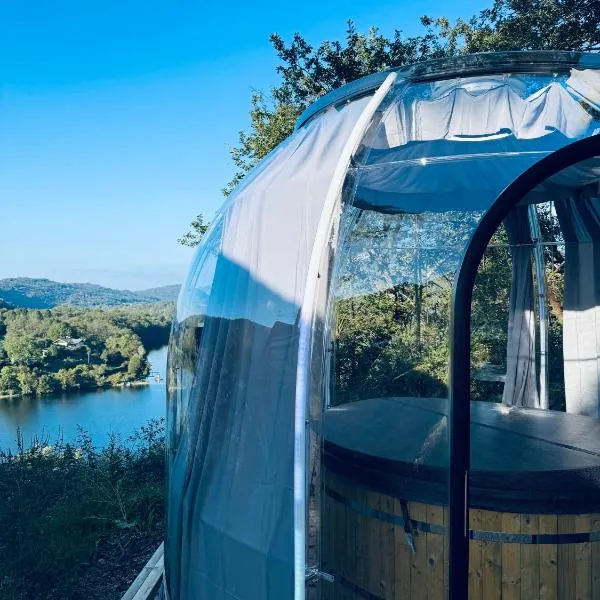 Cabanes et Lodges du Belvedere, ξενοδοχείο σε Serrières-sur-Ain