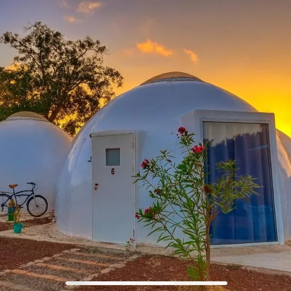 Iglú Barba Roja con vista al cielo, hotel en Barra de Navidad