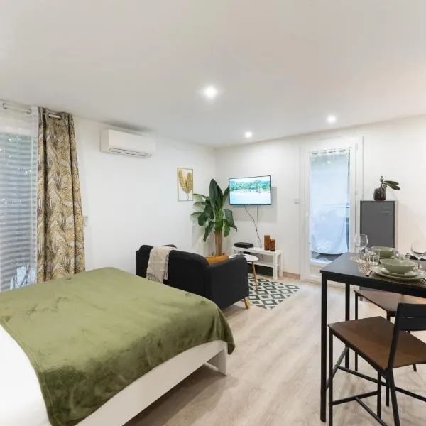 Studio 27m² sur la Côte Pavée avec parking privé, hotel in Toulouse
