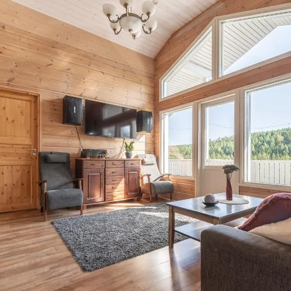 Karkutahko Villas 1A - Spacious 3BR Villa in Tahko with Private Sauna、Ruokonenのホテル
