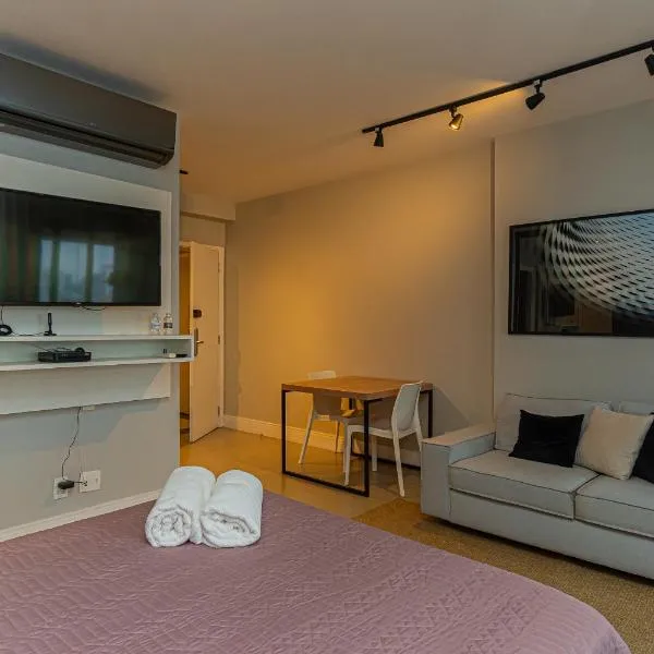 Loft Greige - Vista Linda, Ar Condicionado, Localização Incrível - AirPort, hotel v Sao Paulu