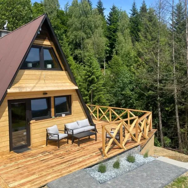 Brda 5 osobowa z jacuzzi، فندق في زافويا