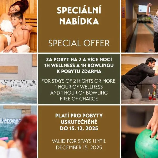 Amenity Hotel & Resort Špindlerův Mlýn、スピンドレルフ・ムリンのホテル