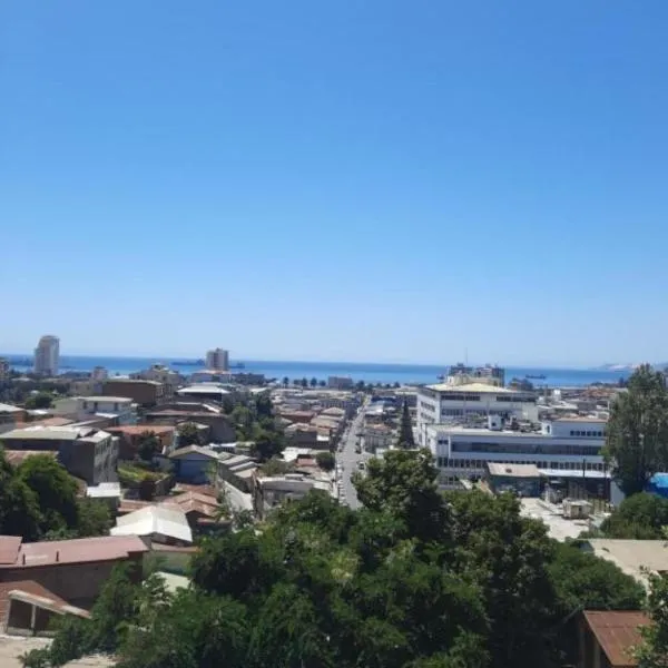 Loft vista a la bahía, hotel in Valparaíso