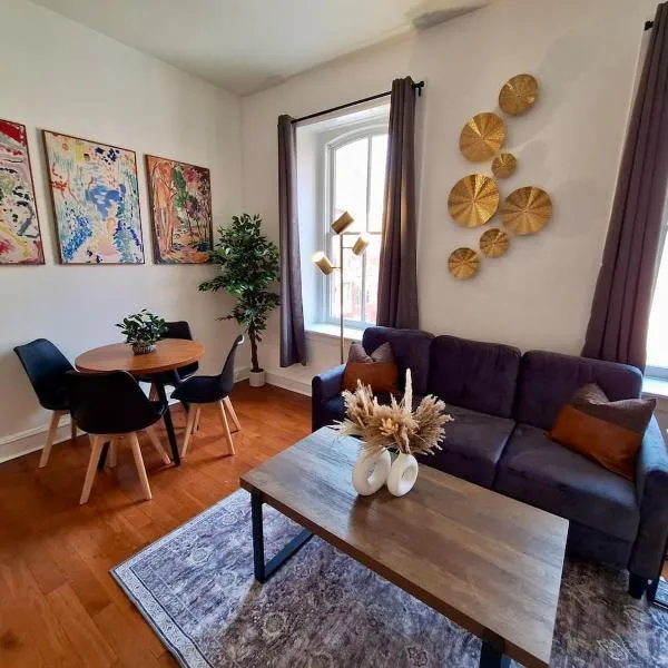 Brand New Center City 1BR with King Bed and Fast WiFi, khách sạn ở Philadelphia