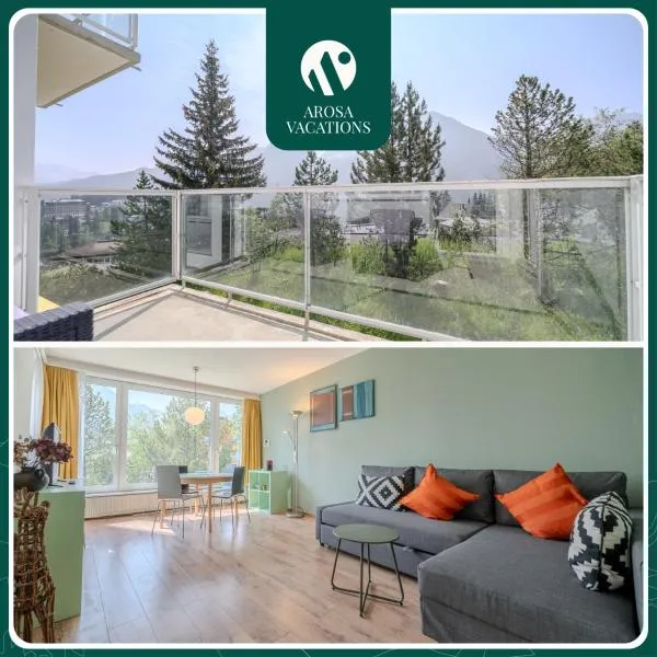 아로사에 위치한 호텔 Viktoria A12 by Arosa Vacations, Renoviertes App mit Bergblick im Zentrum