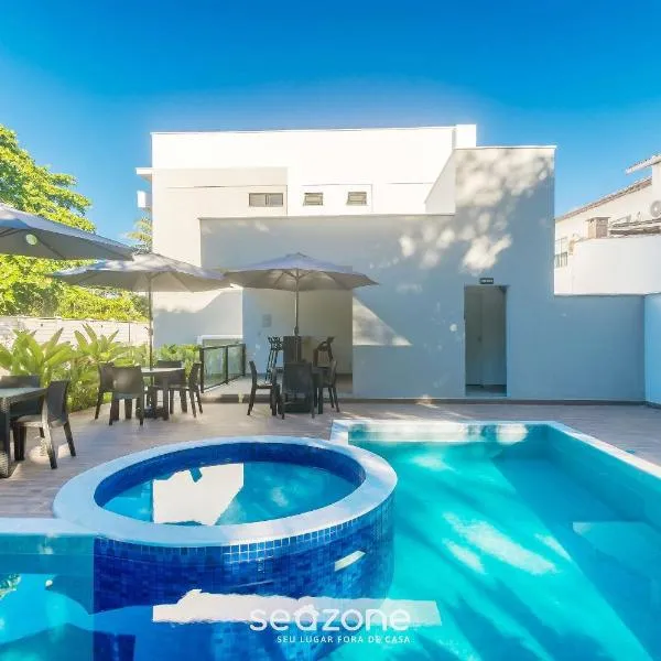 Estadia completa com piscina e a 350m da Praia PRY, Hotel in Porto Seguro