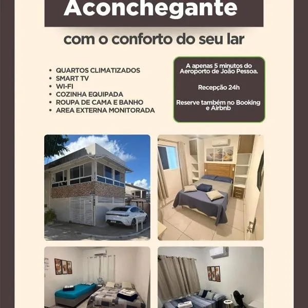 Cantinho Aconchegante - Quarto com Ar-cond 4, hotel u gradu 'Bayeux'