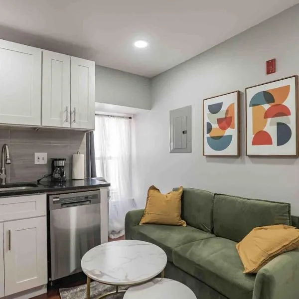 Cozy 1BR - Center City - Sleeps 4 - 2 Beds, hotell Philadelphias