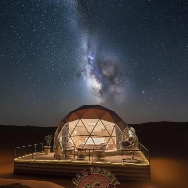 DESERT LUXURY CAMp & BUBBLES ROOM, hotel in Wadi Rum