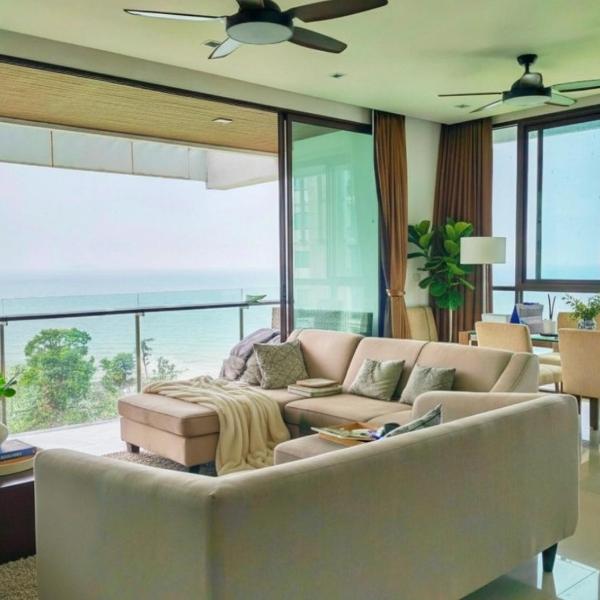 Beach Penthouse - 3 BR, Jacuzzi, Marriott pool access, Ban Ko Kok