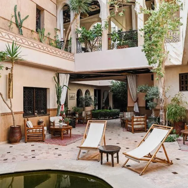 索斯贝皮尔摩洛哥传统庭院住宅，位于马拉喀什的酒店