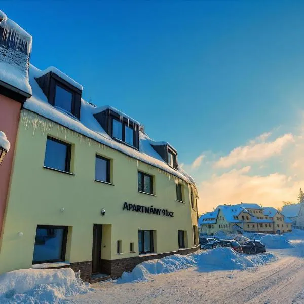 APARTMÁNY 91 Boží Dar, hotel v destinaci Boží Dar