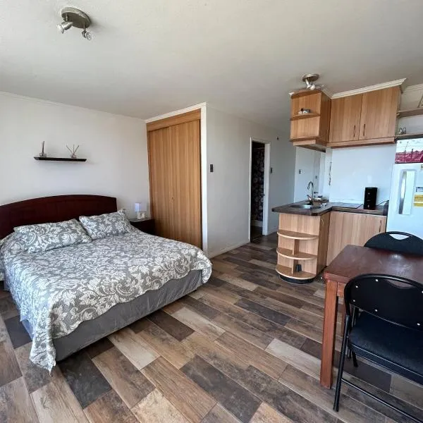 Apartamento cerca de Casino Marina del Sol en Talcahuano, hotel in Talcahuano