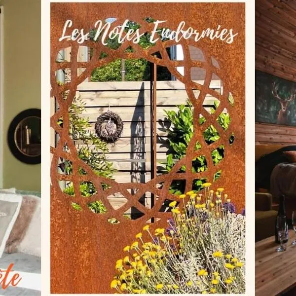 Maison d'hôtes Les Notes Endormies，位于Walcourt的酒店