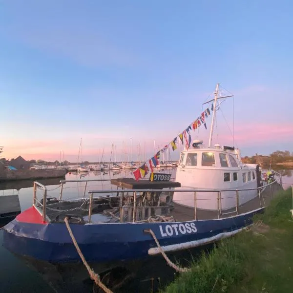LOTOSS ex ice class Pilot ship, Hotel in Engure